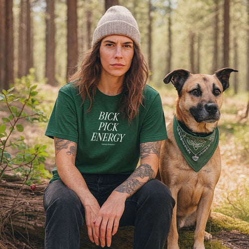 'BIG PICK ENERGY' SHIRT: GREENS